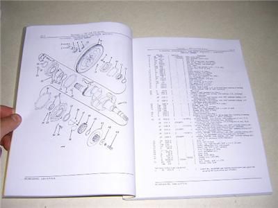 JOHN DEERE 720 730 DIESEL TRACTOR PARTS CATALOG MANUAL  