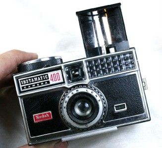 RETRO KODAK INSTAMATIC 400 CLOCKWORK MOTOR FILM CAMERA  