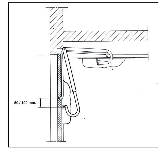   QUANDO LO SPAZIO TRA LA PORTA E IL SOFFITTO RISULTI MENO DI 10CM