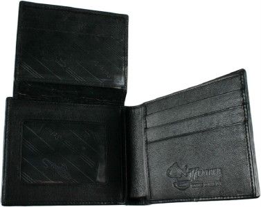 GENUINE FISH LEATHER TRIFOLD WALLET GLOSSY FSW001 GL  