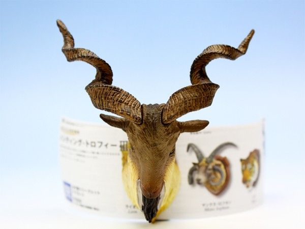 TAKARA TOMY HUNTING TROPHY TAXIDERMY MARKHOR  