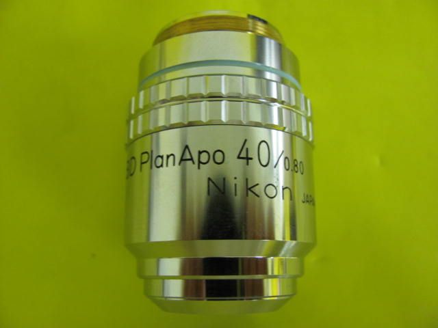 Nikon Optistation BD PlanApo 40x Microscope Objective 40/0.80 Working 