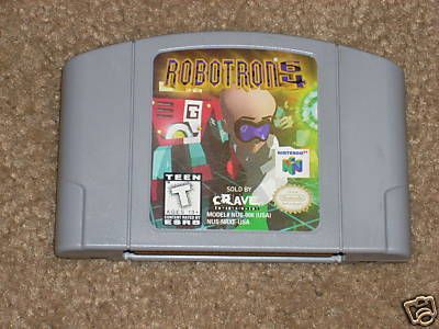 ROBOTRON N64 NINTENDO 64 GAME***  