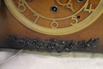 VINTAGE SETH THOMAS 124 MANTEL CLOCK WESTMINSTER CHIMES  