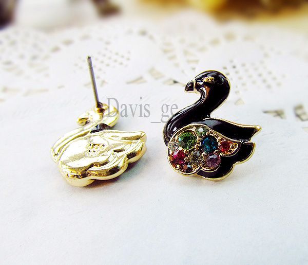 pairs owl earrings and Swan earrings wholesale lots  