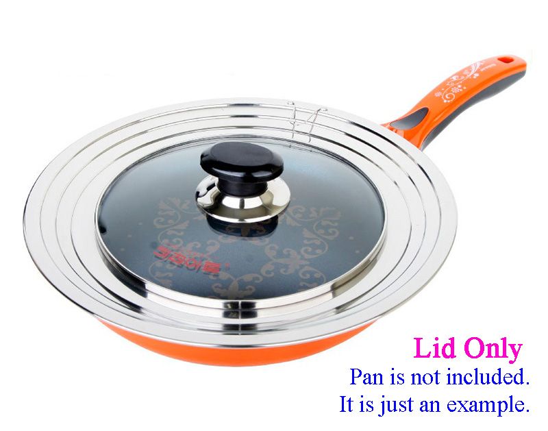 Lid_Cover_Multi Sized Fry & Wok Pans Affordable_Useful  