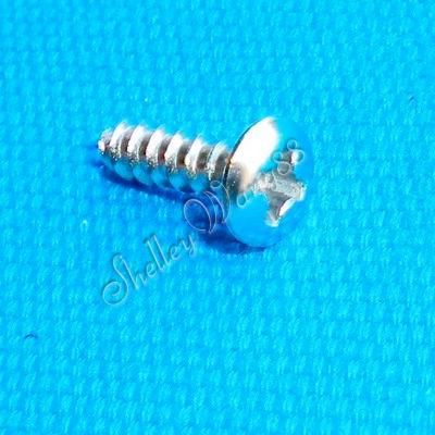 100 Pieces Pickguard Hardware Screws For Guitar Bass 3mm Diameter 12mm 