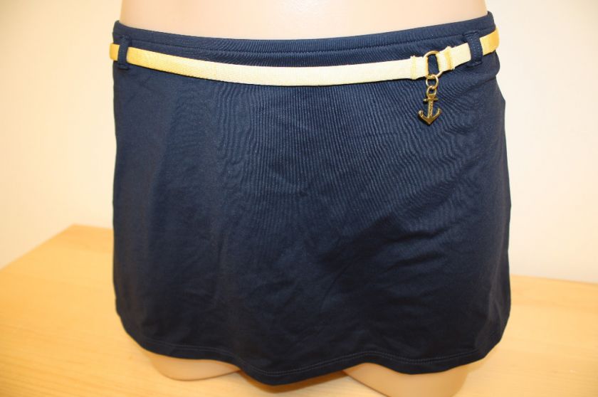 NWT Nautica swimsuit bikini skirted bottom size 12 $58  