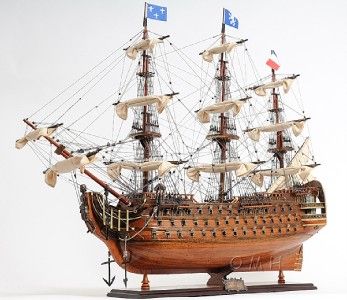 Royal Louis Wooden Model Tall Ship Sailboat 37 Boat  