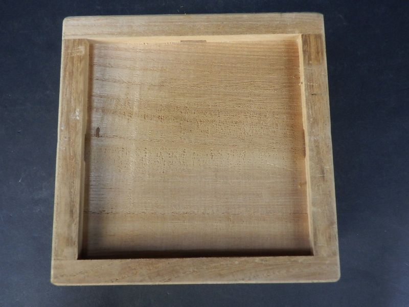 TB4 JAPANESE CHAWAN TEA BOWL CEREMONY STORAGE BOX PAULOWNIA WOOD KIRI 