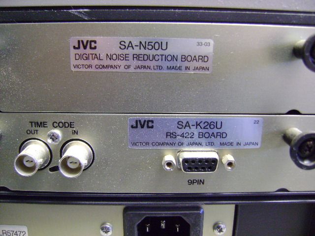 JVC SVHS VIDEO EDIT DECK VCR RECORDER BR S800U S VHS  