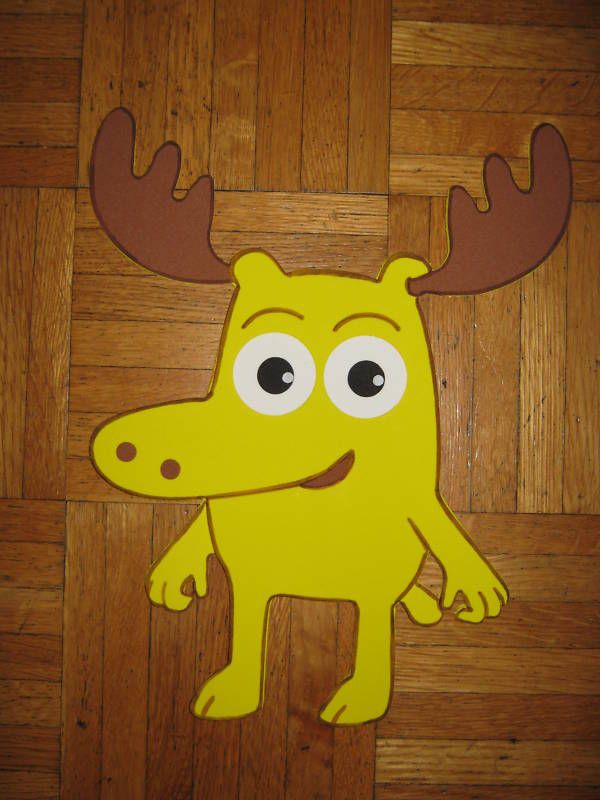 Noggin Moose & Zee   Moose wall decoration  